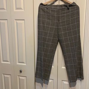 Zara plaid pants